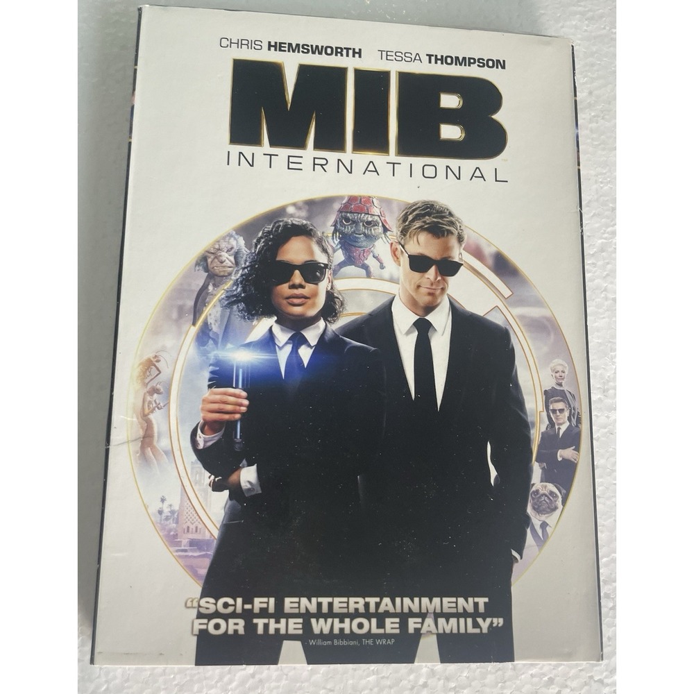 MIB International Movie DVD Men In Black NEW Chris Hemsworth Tessa Thompson